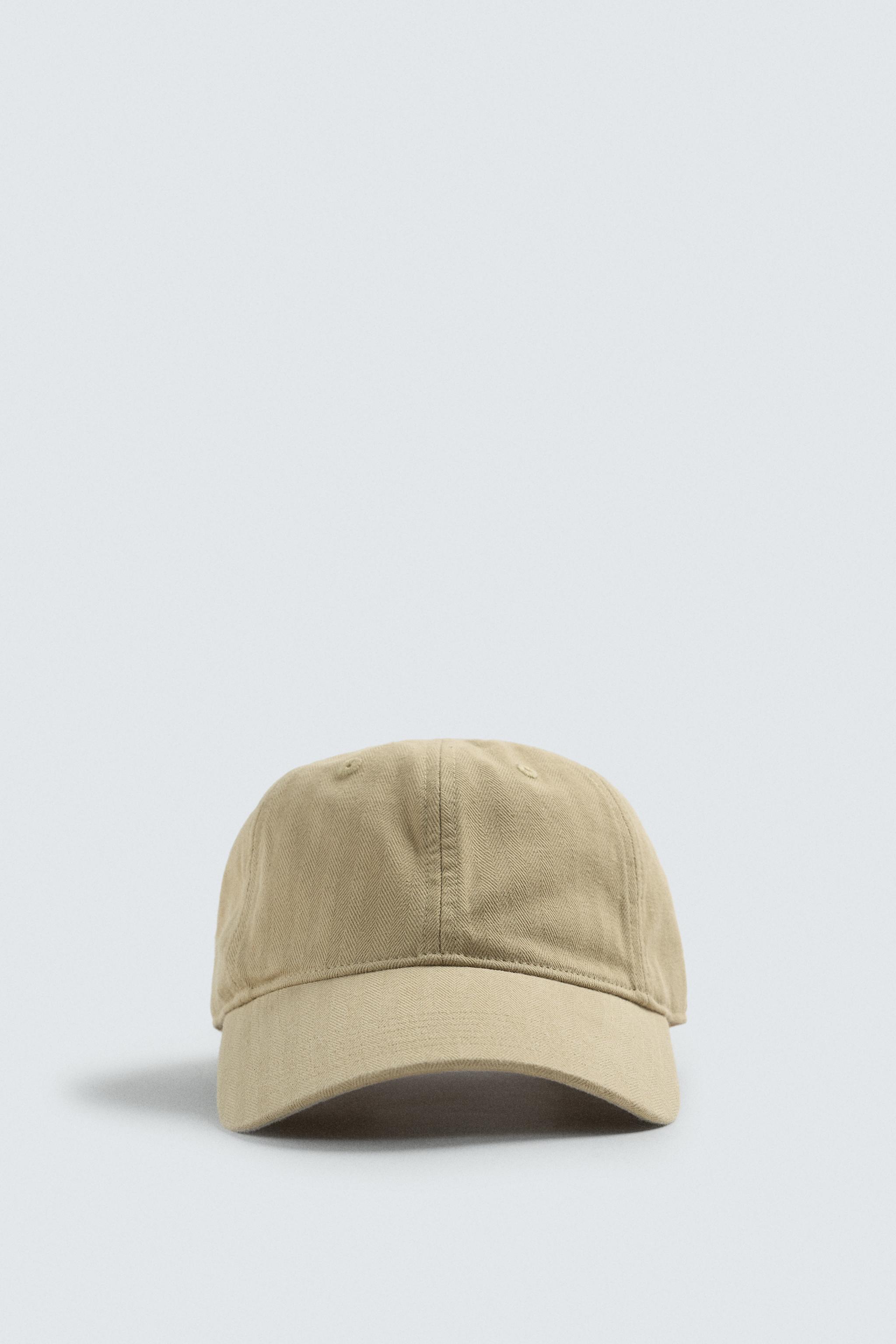 CASQUETTE EN COTON À CHEVRONS